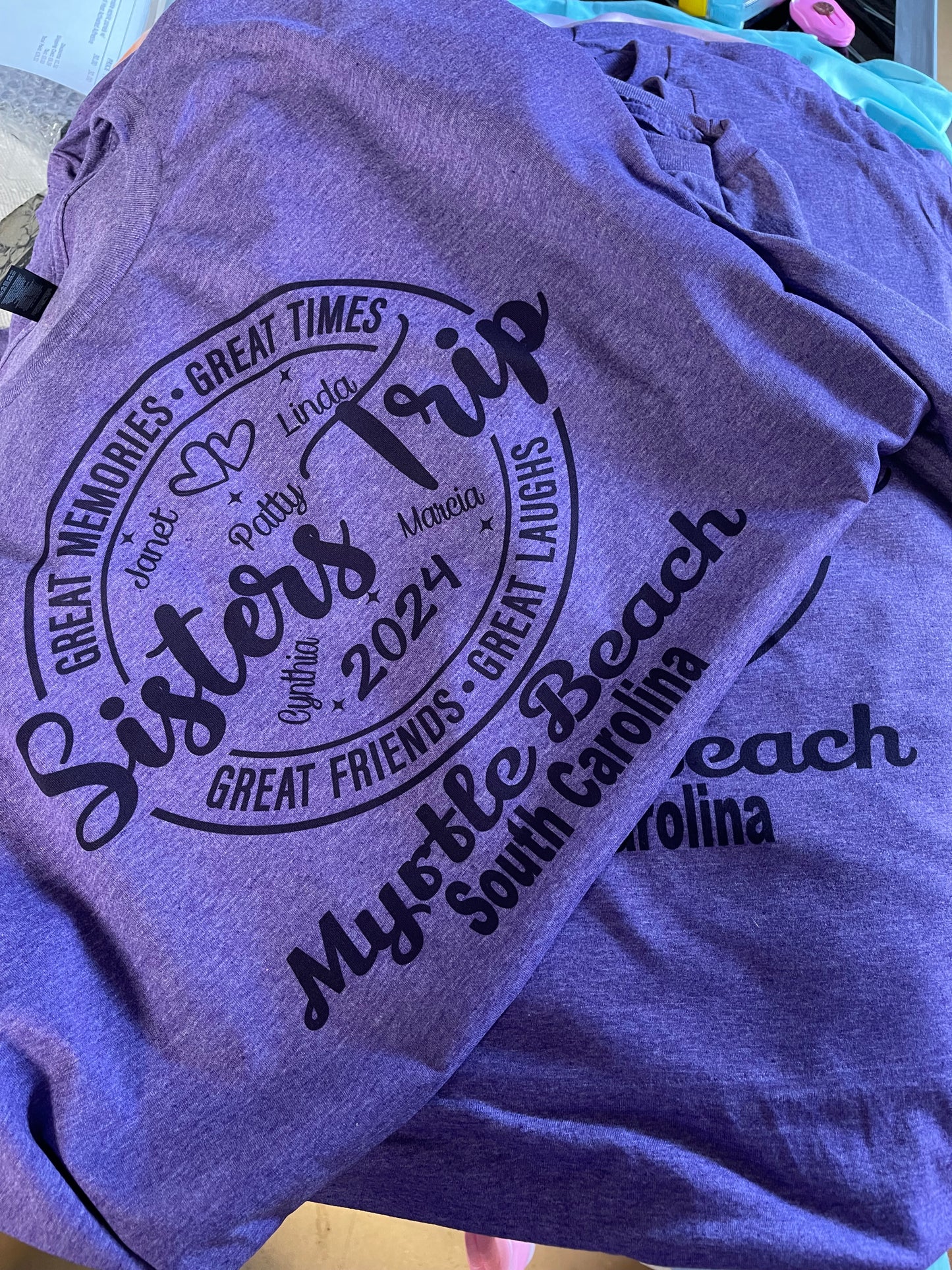 Custom Family Event Shirts