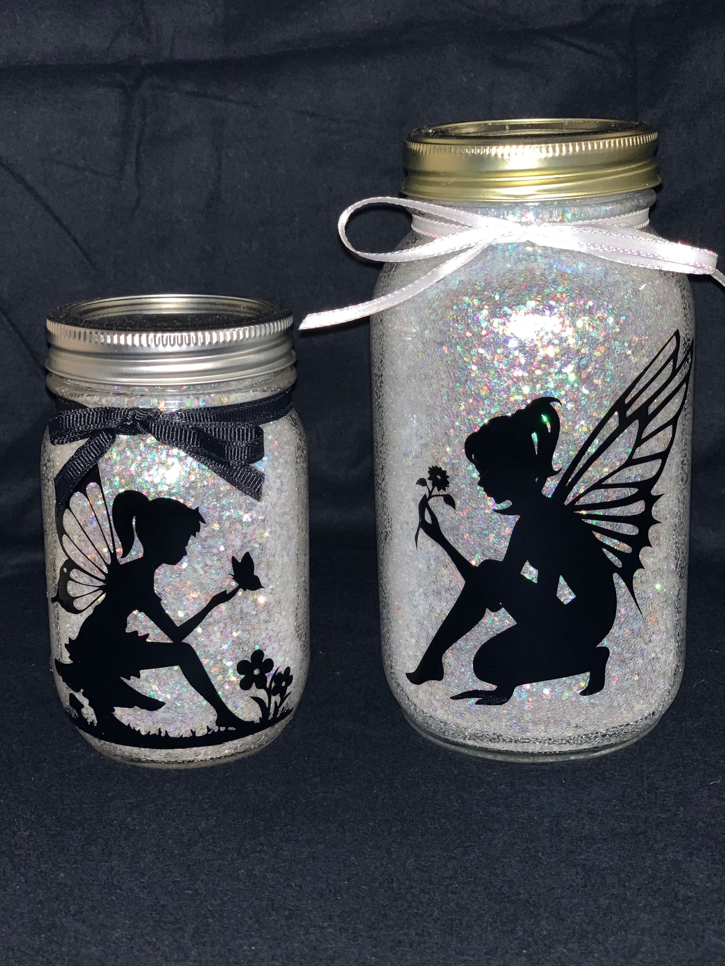 Lighted Fairy Jar Set
